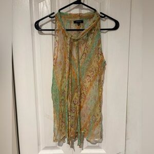 DREW Colorful Patterned Blouse XS